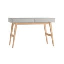 Vaikiškas rašomasis stalas su baltu stalviršiu 94x120 cm Swing – Pinio