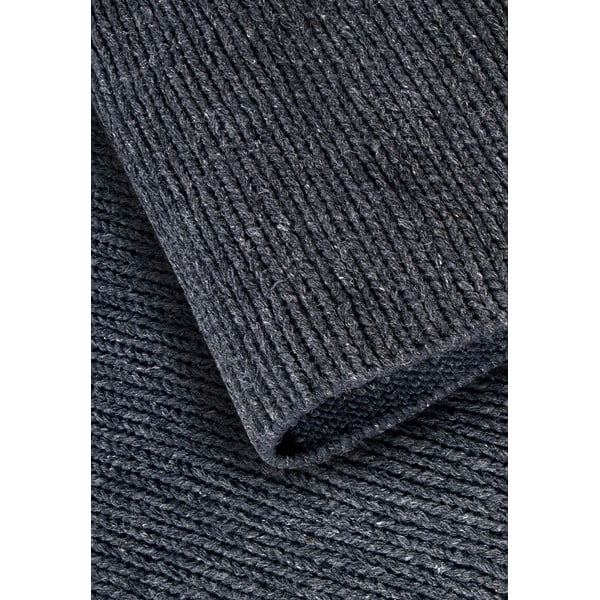 Rankų darbo iš vilnos kilimas tamsiai pilkos spalvos 80x200 cm Francois – Villeroy&Boch-image-3