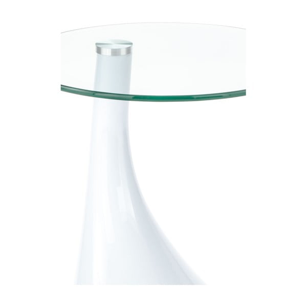 Apvalus stalas su stikliniu stalviršiu ø 45 cm Pop - Tomasucci-image-1