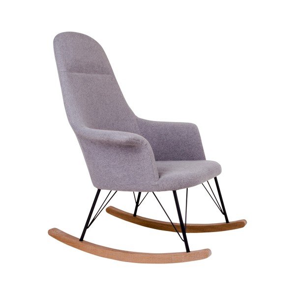 Pilka supamoji kėdė House Nordic Viby-image-1