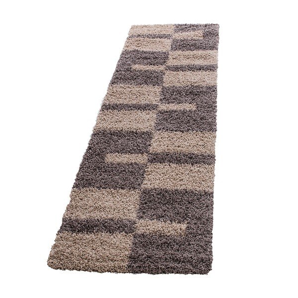 Kilimas rudos spalvos 80x250 cm Gala – Ayyildiz Carpets