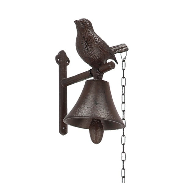 Ketaus sieninis varpas su paukščio motyvu Esschert Design Cutie Bird-image-1