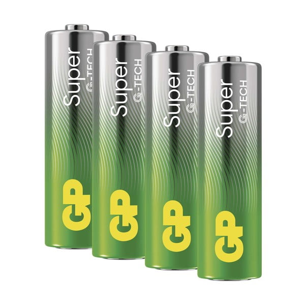 AA šarminės baterijos 4 vnt. Super – EMOS-image-2