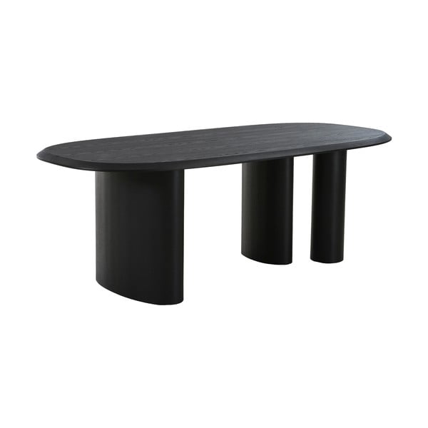 Valgomojo stalas su uosio dekoro stalviršiu 100x220 cm Tirano – House Nordic
