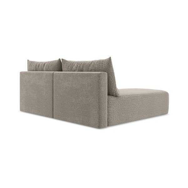 Smėlio spalvos sulankstoma/su sandėliavimo vieta kampinė sofa (su kairiuoju kampu) Kalena – Makamii-image-4