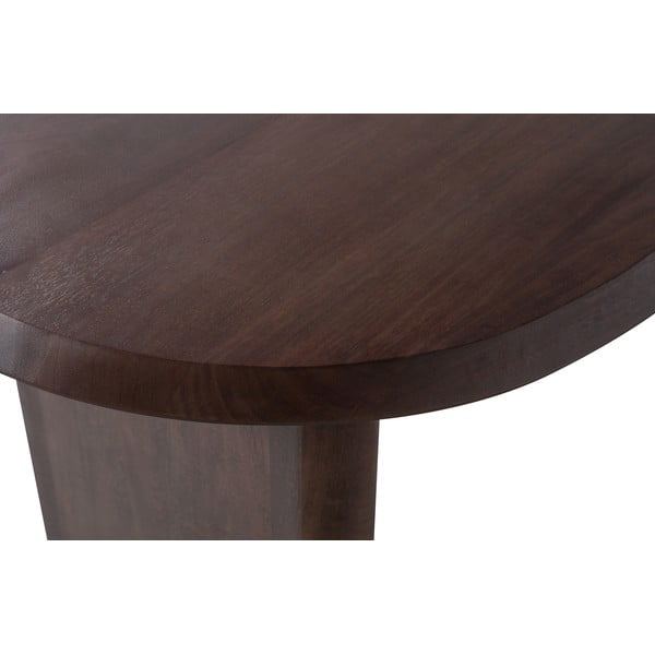 Valgomojo stalas iš riešutmedžio 90x180 cm Ellips – vtwonen-image-3
