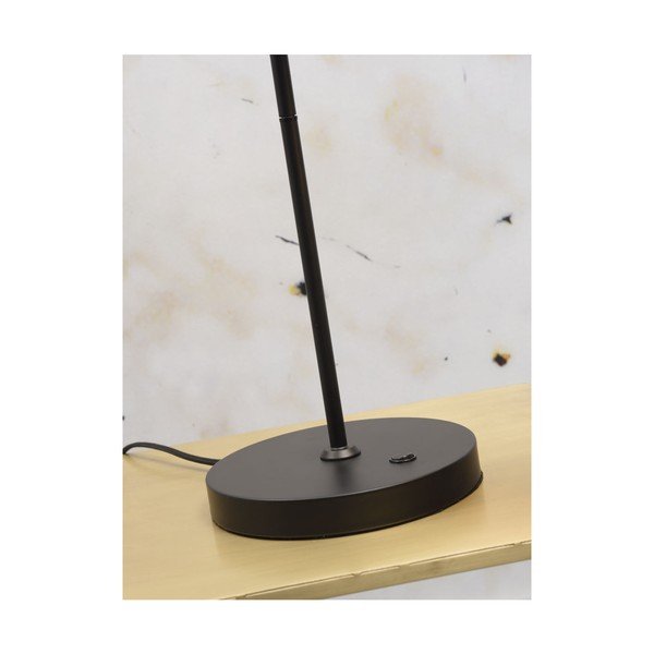 Juodos spalvos stalinis šviestuvas it's about RoMi Lyon, aukštis 55 cm-image-2