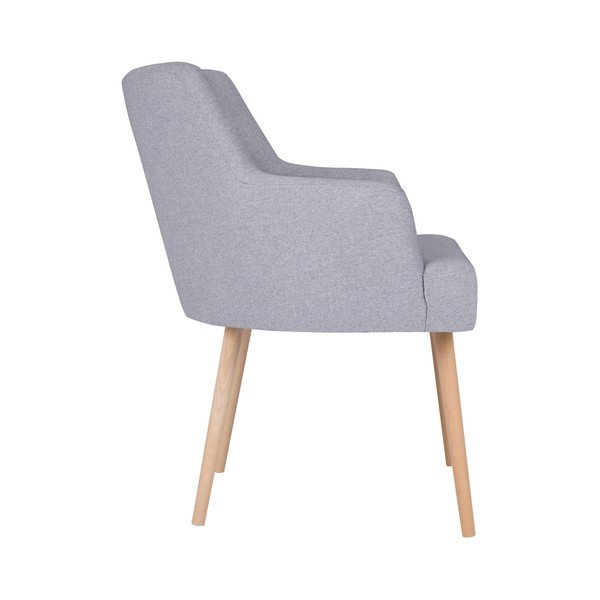 Šviesiai pilka valgomojo kėdė "Cosmopolitan Design Venice-image-2