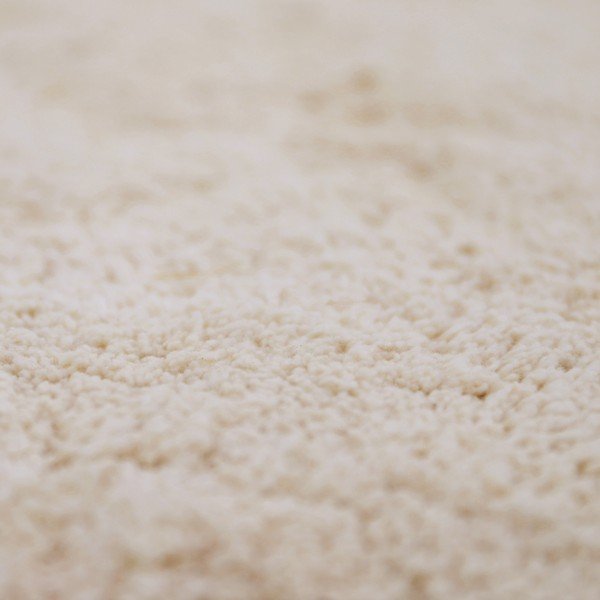 Skalbiamas/rankų darbo iš medvilnės apvalios formos kilimas kreminės spalvos ø 110 cm Perla Sable – Nattiot-image-2