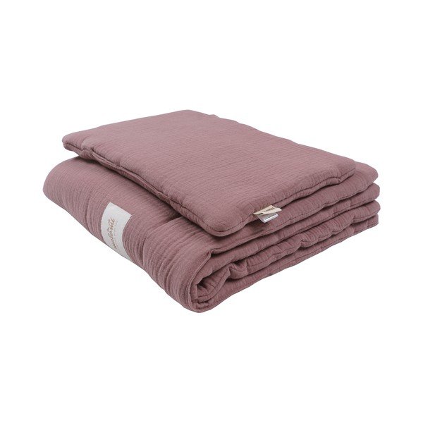 Vaikiškos lovelės rinkinys tamsiai violetinės spalvos – Malomi Kids-image-2