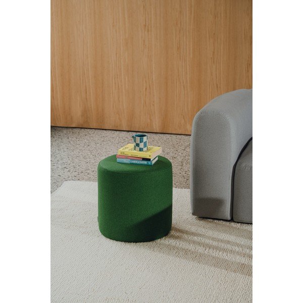 Žalios spalvos pufas iš vilnos Folk – noo.ma-image-2