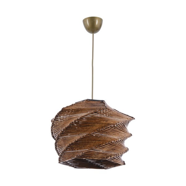 Kabantis šviestuvas šviesiai rudos spalvos ø 32 cm Ruche – Opviq lights-image-2