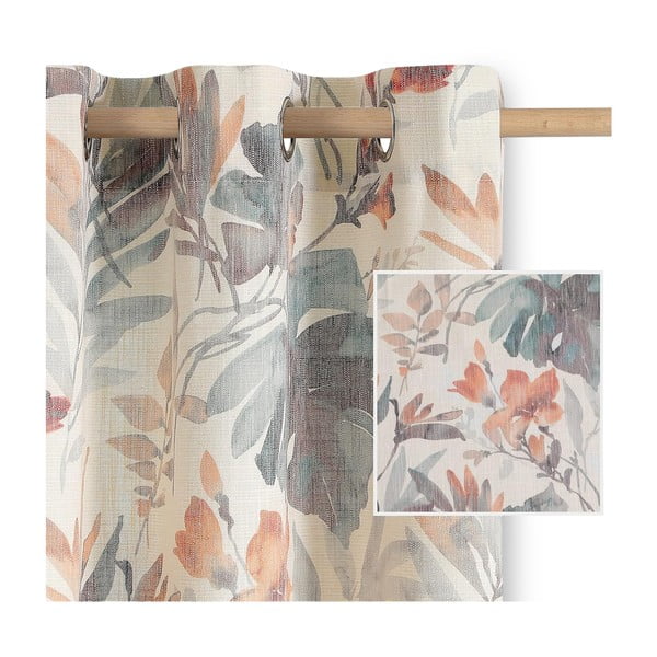 Kreminės spalvos užuolaida 135x250 cm Celesta – Restilo