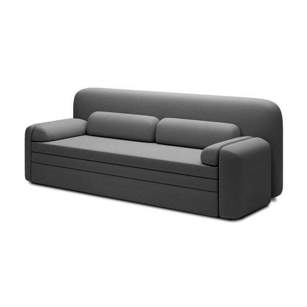Taupe spalvos iš velveto sulankstoma/su sandėliavimo vieta sofa 236 cm Elioss – ELTAP-image-2