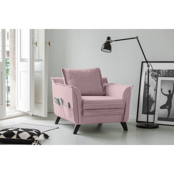 Rožinis krėslas Miuform Charming Charlie-image-2