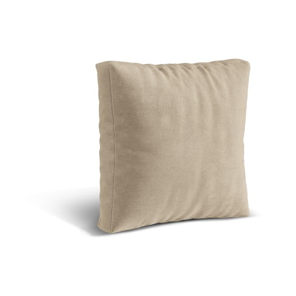 Smėlio spalvos iš velveto modulinė sofos pagalvė Martina – Micadoni -image-1