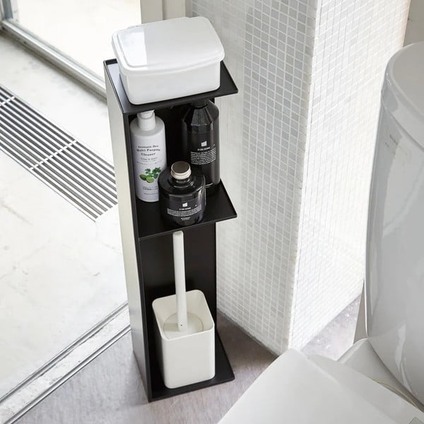 Tualetinio popieriaus laikiklis iš metalo Tower – YAMAZAKI-image-1