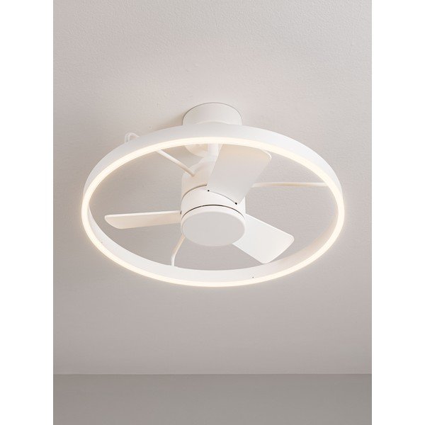 Baltos spalvos iš metalo lubinis šviestuvas LED su pritemdymo funkcija Lunair – Nova Luce-image-2