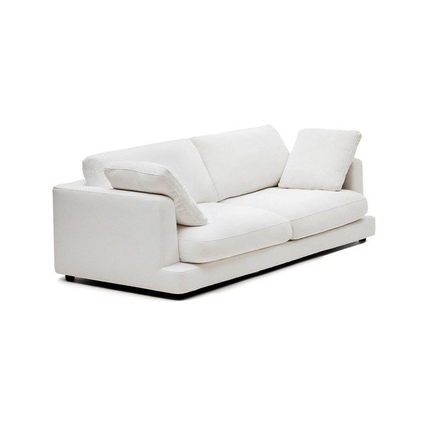 Sofa baltos spalvos 210 cm Gala – Kave Home