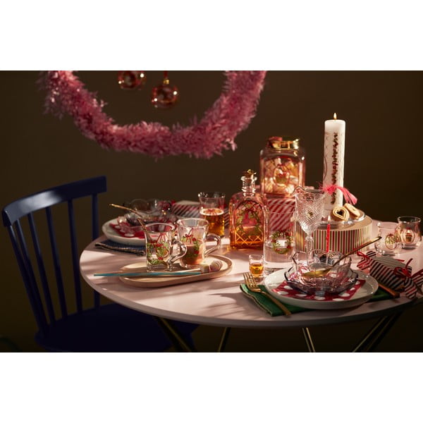 Iš stiklo pūsti Kalėdų eglutės žaisliukai ø 8 cm Annual Christmas Bauble 2025 – Holmegaard-image-4