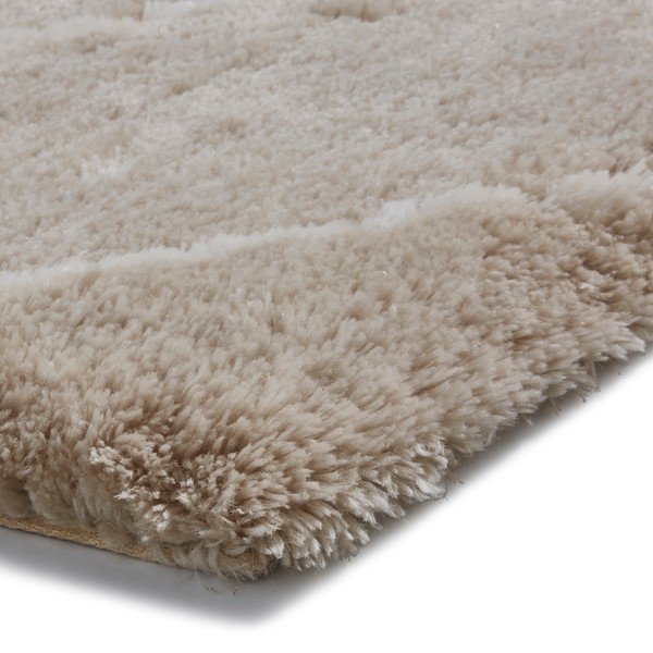 Smėlio ir kreminės spalvos rankomis siūtas kilimas Think Rugs Morocco Beige & Cream, 120 x 170 cm-image-2