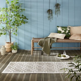 Smėlio spalvos lauko kiliminės dangos protektorius 230x66 cm Mondo - Flair Rugs