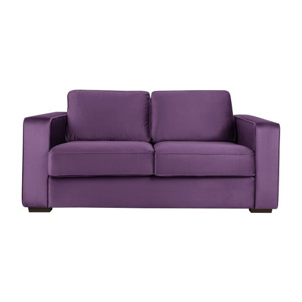 Violetinė dvivietė sofa Cosmopolitan Design Denver-image-1