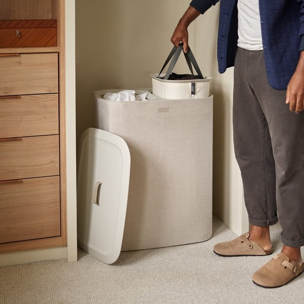 Skalbinių krepšys iš tekstilės 90 l Tota – Joseph Joseph-image-1