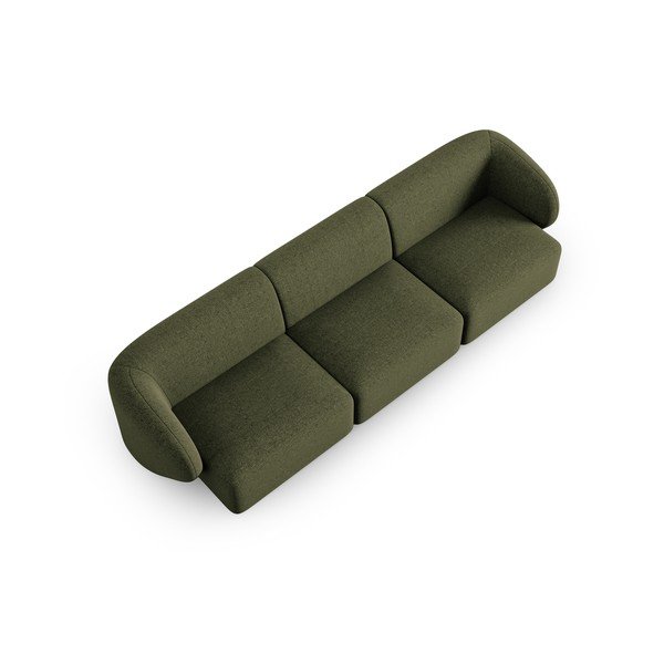 Sofa žalios spalvos 259 cm Shane – Micadoni Home-image-3
