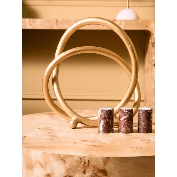 Natūralios spalvos apvalios formos kavos staliukas ø 80 cm Mota – Premier Housewares-image-4