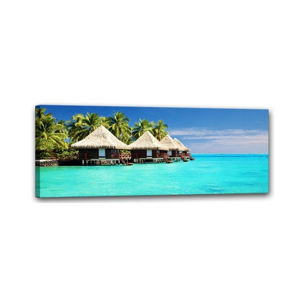 Paveikslas "Styler Canvas Houses", 60 x 150 cm-image-1
