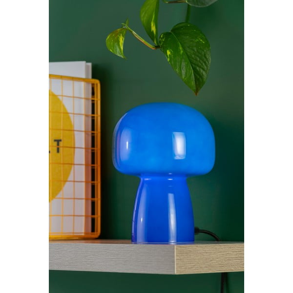 Mėlynos spalvos stalinis šviestuvas (aukštis 20 cm) Fervor  – Leitmotiv-image-1