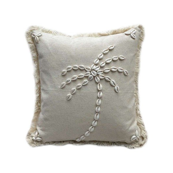 Iš medvilnės dekoratyvinis pagalvės užvalkalas 43x43 cm Seashells – Mioli Decor