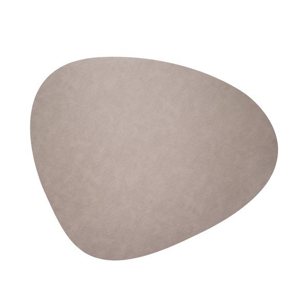 Pilkai smėlinės spalvos oda 92x108 cm Curve XXXL Bull – LIND DNA