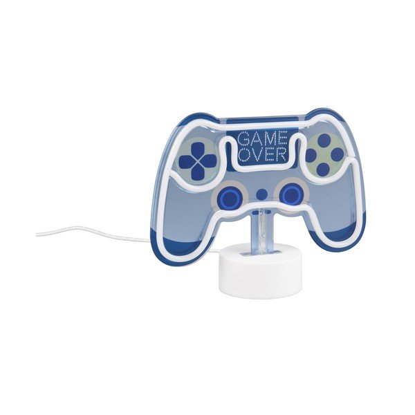 Mėlynos spalvos vaikiška stalinė lempa Control – Reality-image-1