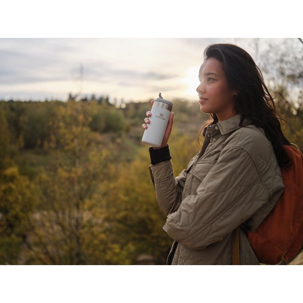 Termo puodelis pilkos spalvos 470 ml – Stanley-image-1