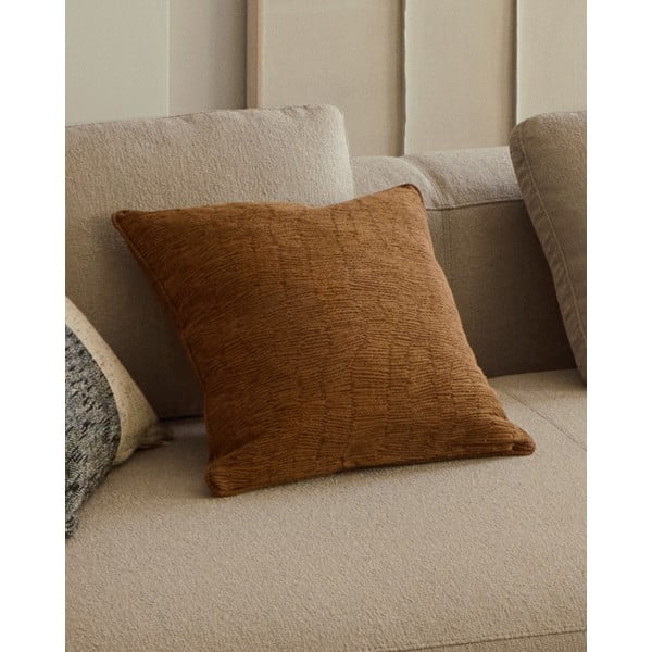 Iš žakardo dekoratyvinis pagalvės užvalkalas 45x45 cm Labid – Kave Home-image-1