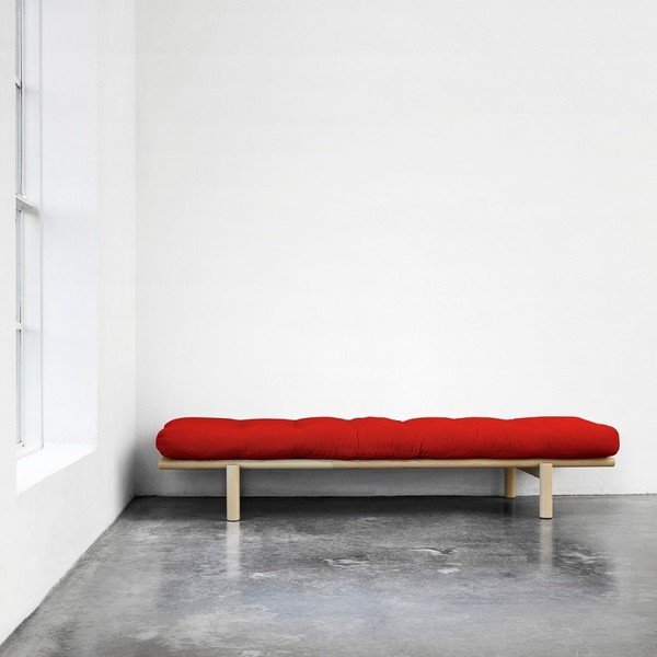 Sofa "Karup Pace Natural/Red-image-1