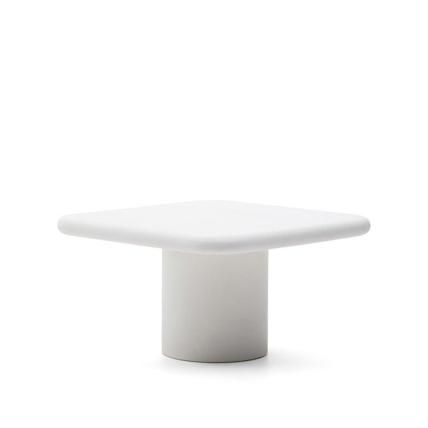 Iš betono sodo valgomojo stalas 135x135 cm Addaia – Kave Home