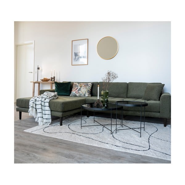 Žalia kampinė sofa (kairysis kampas) Lido - House Nordic-image-4