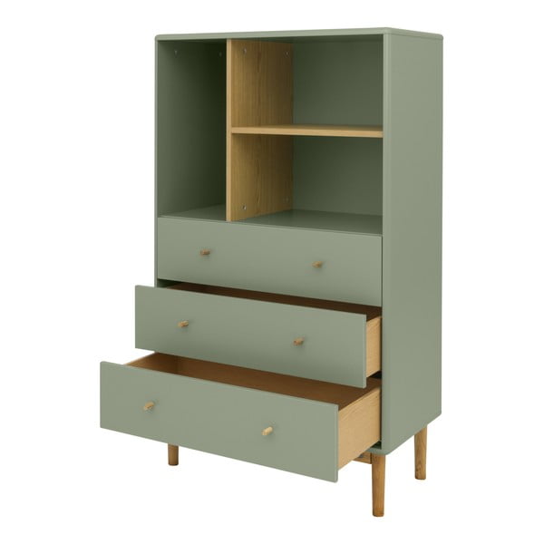 Knygų spinta  žalios spalvos 80x134 cm Color Living – Tom Tailor-image-4