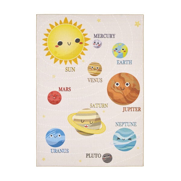 Vaikiškas kilimas kreminės spalvos 140x200 cm Play – Ayyildiz Carpets