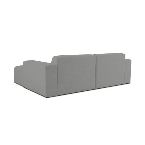 Iš boucle kampinė sofa pilkos spalvos (su dešiniuoju kampu) Roxy – Scandic-image-2