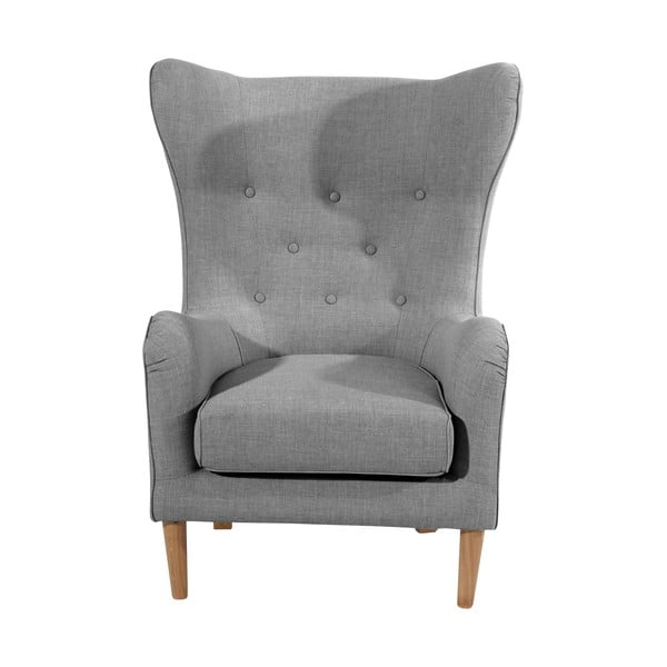 Pilkas krėslas Max Winzer Miriam Linen-image-2
