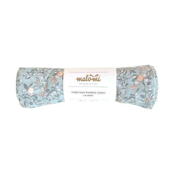 Mėlyna kūdikių antklodė 120x120 cm Apricot - Malomi Kids-image-1