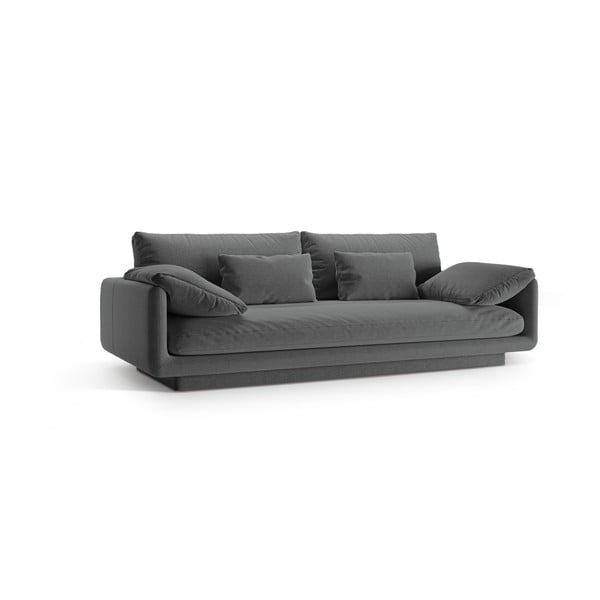 Sofa tamsiai pilkos spalvos 220 cm Torino – Micadoni Home-image-1