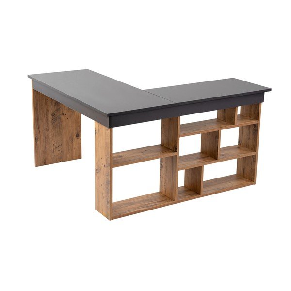 Rašomasis stalas iš pušies 120x130 cm Vesper – Kalune Design