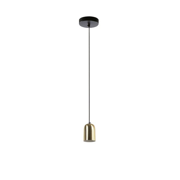 Lubinis šviestuvas su metaliniu juodai auksiniu gaubtu ø 10,5 cm Eulogia - Kave Home
