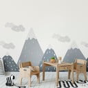 Sienų lipdukas Ambiance Scandinavian Mountains Dinka