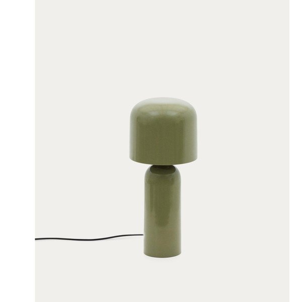 Žalios spalvos iš metalo stalinis šviestuvas (aukštis 38 cm) Monze – Kave Home-image-4